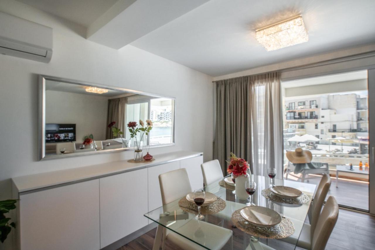 Electra Residence - Luxury Central Beachview Apartment Marsalforn Extérieur photo